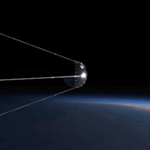 Earth orbit Sputnik 1 MP4 portrait - spacecamino wallpaper