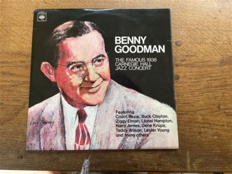 Benny Goodman Carnegie Hall Jazz Concert Double Lp Excellent