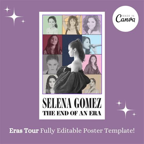 Editable Canva Eras Tour Poster Eras Tour Graduation Poster Eras Theme ...