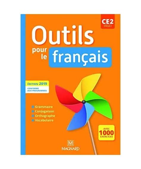 OUTILS POUR LE Français CE2 2019 Manuel élève Aminta Sylvie