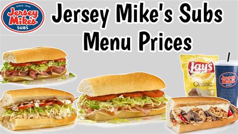 Jersey Mike's Subs Menu with Prices 2025 [UPDATED]