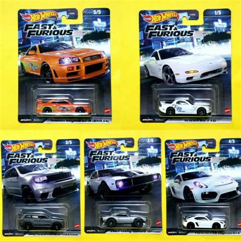 Hot Wheels Premium Fast And Furious Fnf Skyline R Mix A Shopee Malaysia