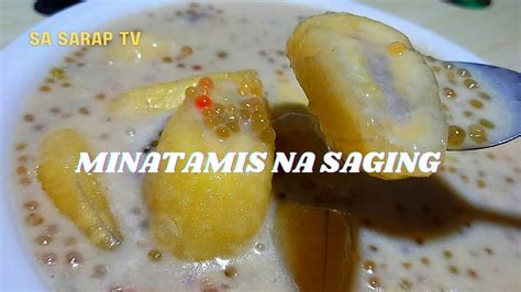 Minatamis Na Saging Sweetened Banana Simply Lang Gawin Sa Sarap Tv