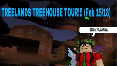 Treelands Treehouse Tour Roblox Tree Lands YouTube