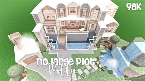 Bloxburg Hillside Mansion No Large Plot