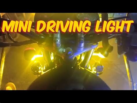 Paano Nga Ba Mag Kabit Ng Mini Driving Light Mdl Sa Kawasaki Barako