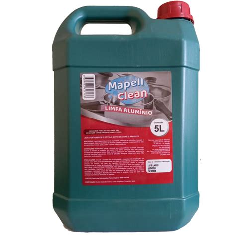 Limpa Alumínio Mapell Clean 5Lt Thander Trade