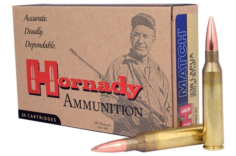 Hornady 338 Lapua 250 Gr BTHP Match 20 Box Sportsman S Outdoor Superstore