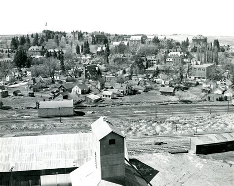 Panoramic View Of The University Of Idaho Located In Moscow Idaho