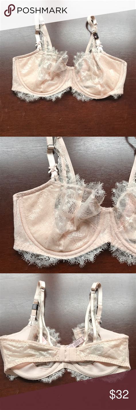 Nwt Victorias Secret Dream Angels Pink Push Up Bra New With Original