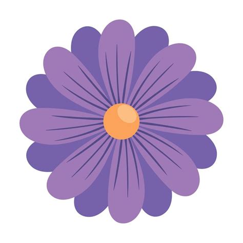 purple flower decorative 12592872 Vector Art at Vecteezy