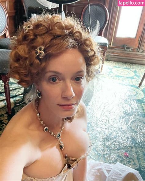 Christina Hendricks Actuallychristinahendricks Nude Leaked Onlyfans