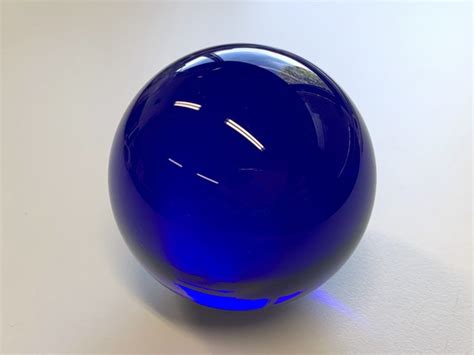 Blue Glass Orbs