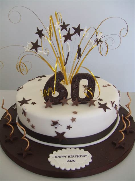 Cake 60th Birthday Warm Browns And Creams For A Ladies 6… Jules