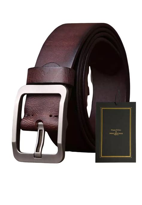 Buy Twenty Eight Shoes Vintage Handmade Full Grain Leather Belt Cp