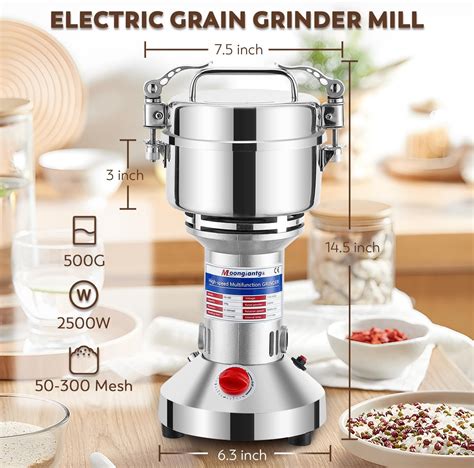 Moongiantgo 150g Electric Grain Spice Grinder Australia Ubuy