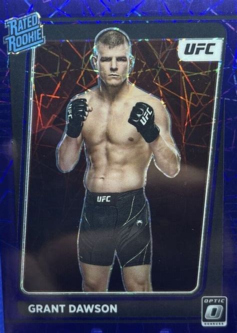 Grant Dawson 2022 Optic UFC 101 Purple Velocity 59 Price Guide