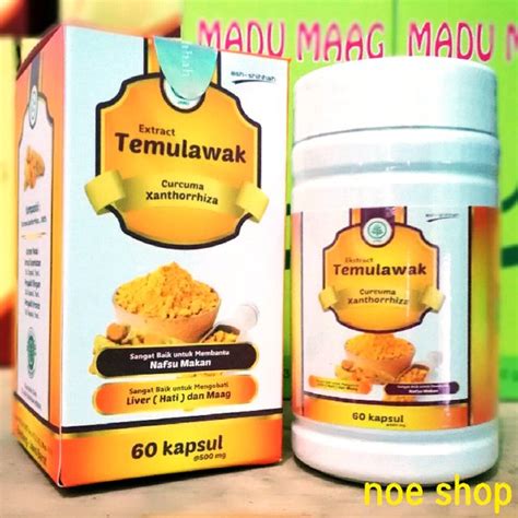 Jual Kapsul Ekstrak Temulawak Ash Shihhah Herbal Isi Original Liver