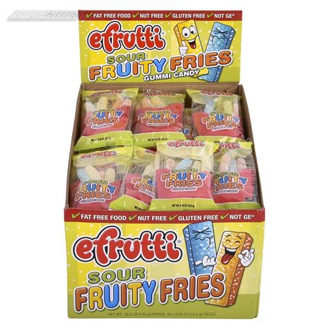 Sour Fruity Fries 40 Cnt