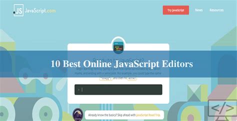 10 Best Online Javascript Editors