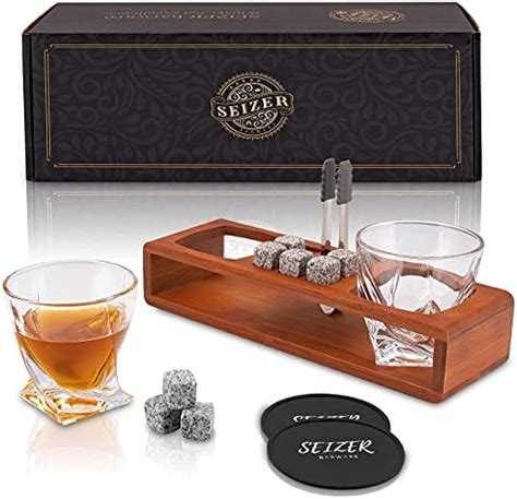 Seizer Whisky Gl Ser Set Whisky Steine Set Whiskygl Ser Whisky