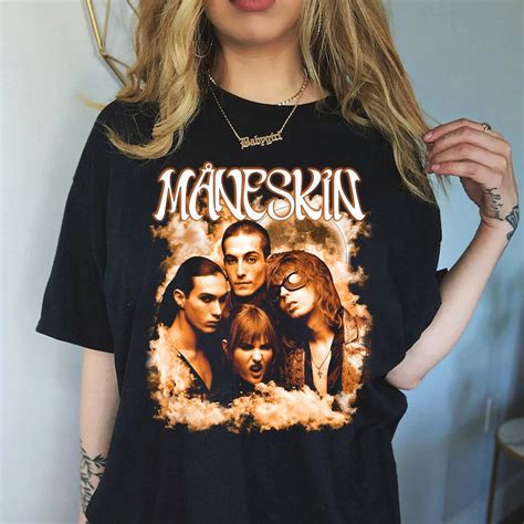 Maneskin Png Rock Band Png Vintage Maneskin Rush Etsy