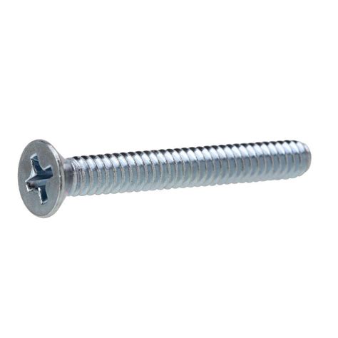 Everbilt X In Zinc Plated Hex Head Slotted Machine Screw