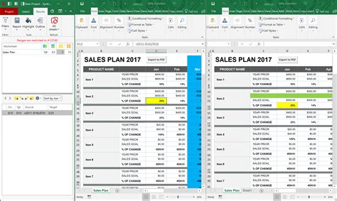 Excel Compare Two Worksheets