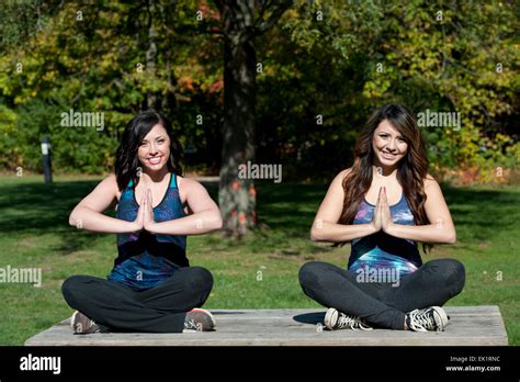 Dhyana Yoga Pose Stock Photo Alamy