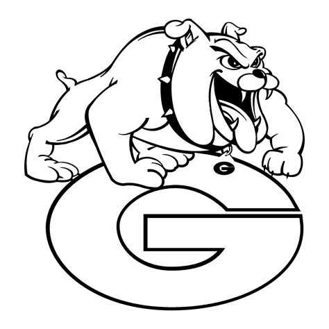 Georgia Bulldogs Logo PNG Transparent & SVG Vector - Freebie Supply