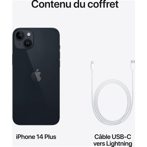 Apple Smartphone APPLE IPhone 14 Plus Minuit 256Go 5G Veepee