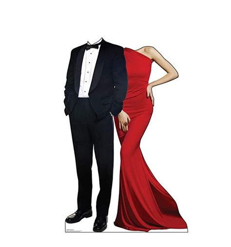 Cardboard People Red Carpet Couple Stand In Life Size Cardboard Cutout