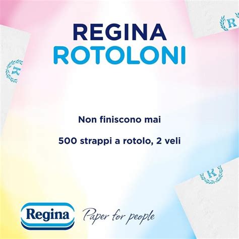 Rotoloni Regina Maxi Rotoli Di Carta Igienica Fogli A Veli