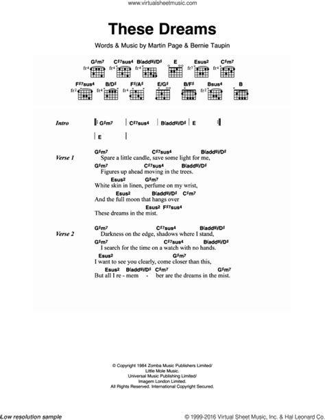 Dreams Guitar Chords