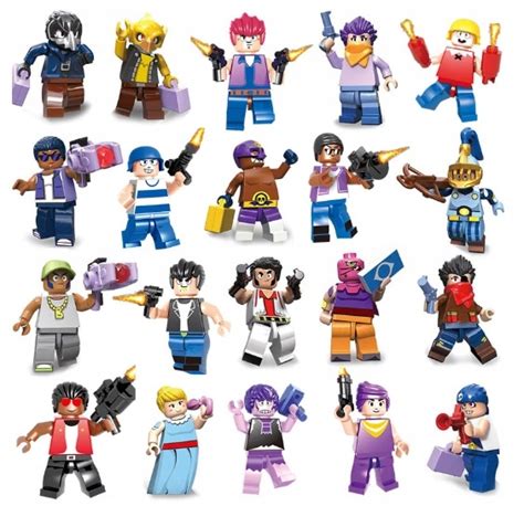 5cm Lego X Brawl Stars Action Figurine Brawl Stars Atelier Yuwaciaojp