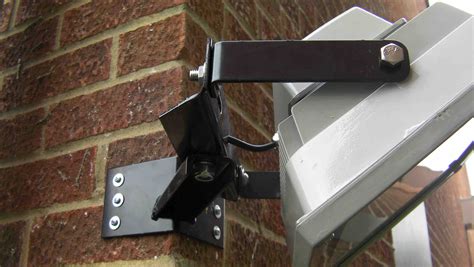 Heavy Duty Corner Mounted Floodlight Bracket For 30 Or 50 Watt Led