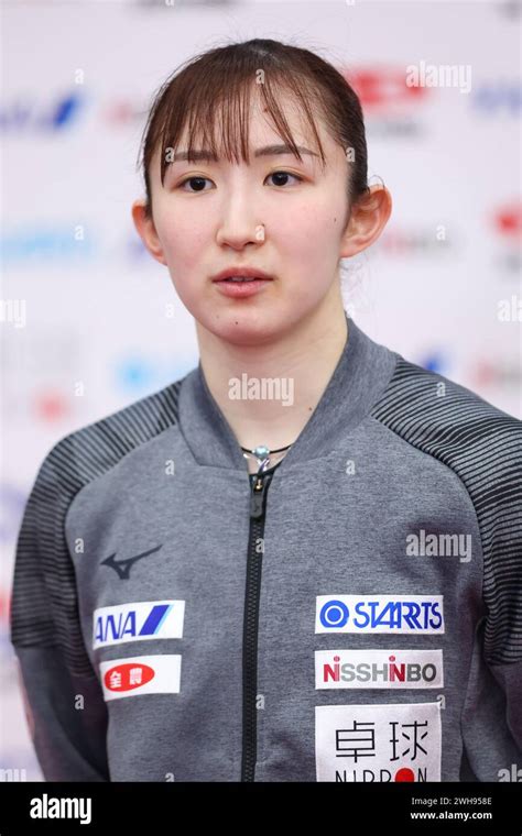 Hina Hayata Jpn February Table Tennis Official Training