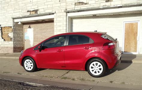 Sweet Kia Rio, Painted In Signal Red Color - Best Subcompact Car | Kia ...