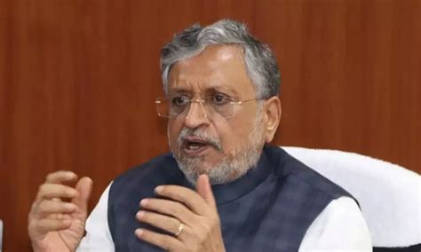 Bihar Senior Bjp Leader Sushil Kumar Modi Dies Of Cancer At 72