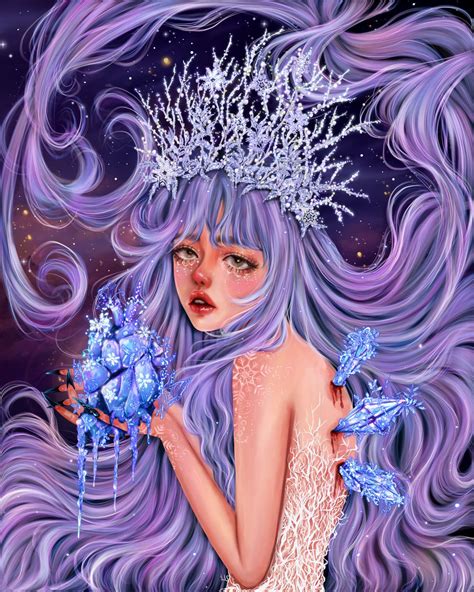 Viveka Art On Twitter Rt Thita Style Snow Queen A Graceful