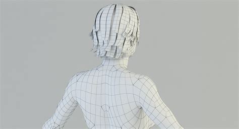 Female Nude D Model Fbx Obj Ma Free D