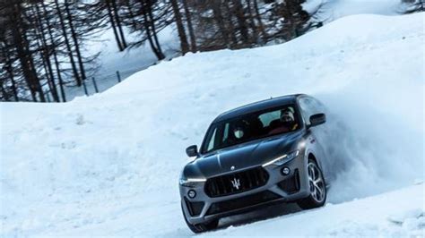 Maserati Levante Trofeo La Prova Tra Neve E Ghiaccio Gazzetta It