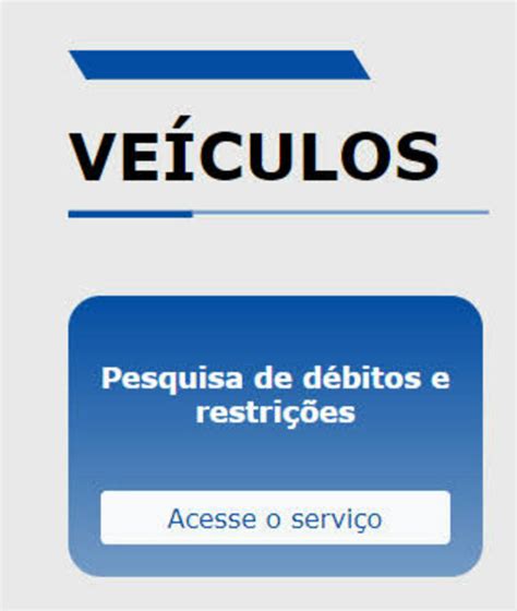 DETRAN RS Pesquisar Débitos do Veículo IPVA Licenciamento e Multas