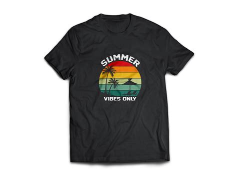 Summer Retro T Shirt Design On Behance