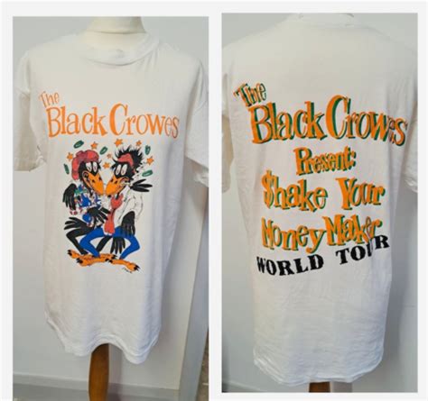 The Black Crowes Shake Your Money Maker Tour Vintage T Shirt 1990 EBay