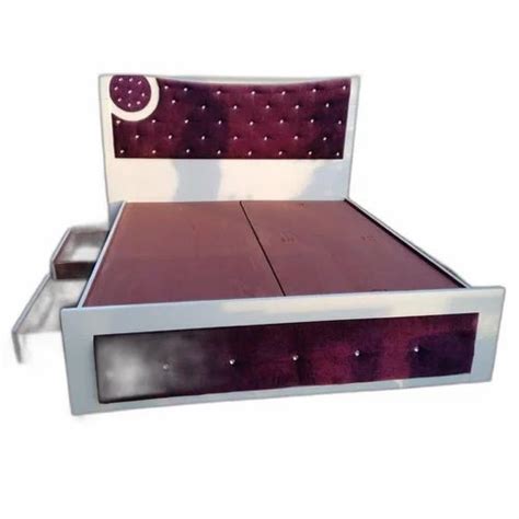 Queen Size Engineered Wood Double Bed Without Storage At Rs 14500 In