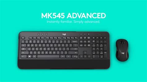 Logitech Mk545 Advanced Wireless Combo Keyboard And Mouse Lazada