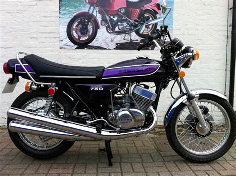 Restored 1975 Kawasaki H2C 750 Triple