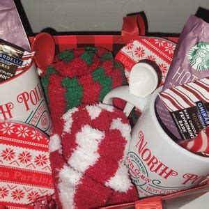 Hot Cocoa Gift Basket For Two Etsy