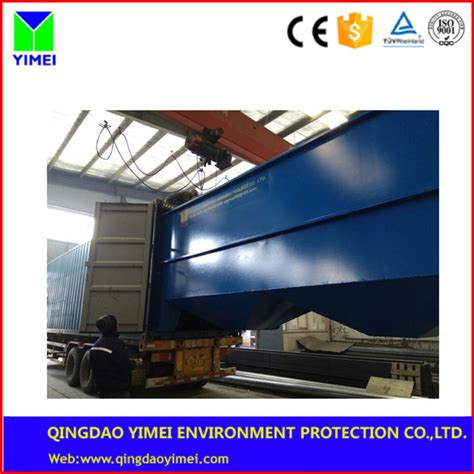 Lamella Clarifier Sedimentation Tank Equipment China Lamella